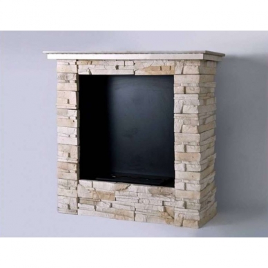 KAMI ANTYCZNY STONE 320 free standing bioethanol fireplace