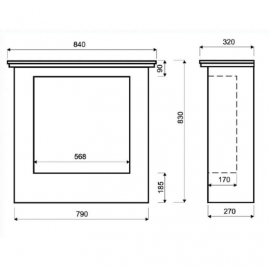 KAMI ANTYCZNY STONE 320 biokamin 1