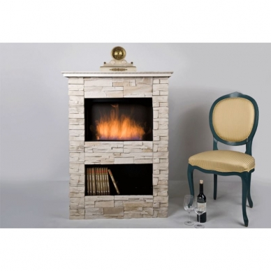 KAMI ANTYCZNY STONE PORTAL free standing bioethanol fireplace