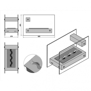 KAMI APO CERAMIC free standing biofireplace 3