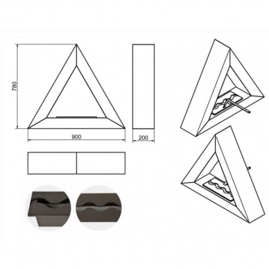 KAMI ARACAR free standing biofireplace 1