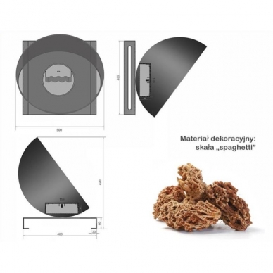 KAMI BUD DAJO free standing biofireplace 3