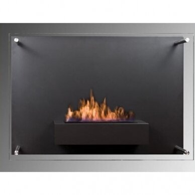 KAMI E-SAN bioethanol fireplace wall-mounted 1