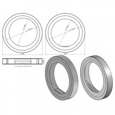 KAMI ERTA 1400 free standing biofireplace 3