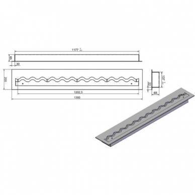 KAMI FALA 1300x200 bioethanol fireplace insert 1