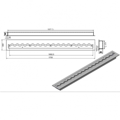 KAMI FALA 1700x200 bioethanol fireplace insert 1