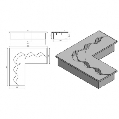 KAMI FALA 380x380 bioethanol fireplace insert 1