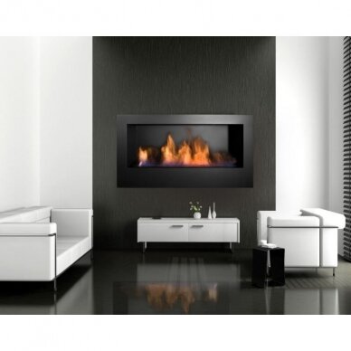 KAMI GUNTUR bioethanol fireplace wall-mounted