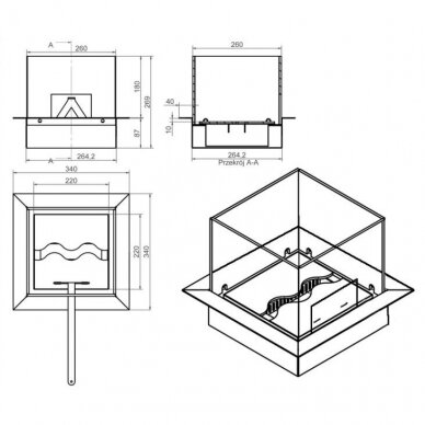 KAMI HEKLA free standing biofireplace 4