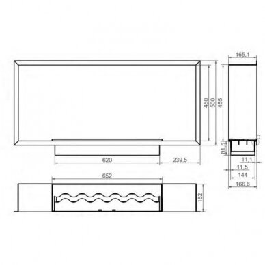 KAMI PELE 1050x450x162 biokamin sisseehitatav 1