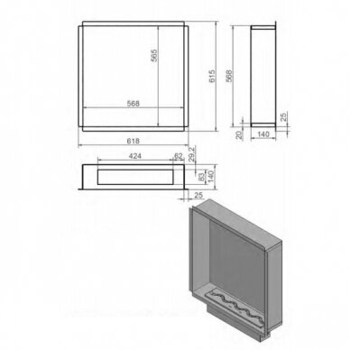 KAMI PELE 618x615 biokamin sisseehitatav