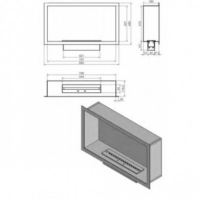 KAMI PELE 860x480 bioethanol built-in fireplace 1