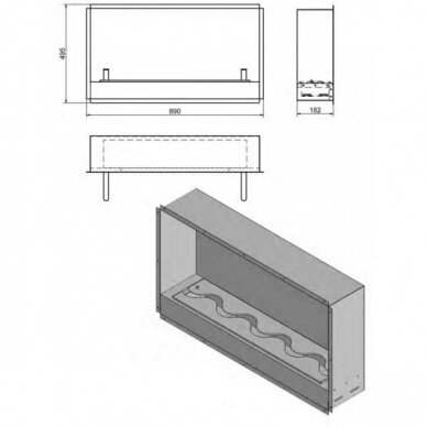 KAMI PELE 890x495 bioethanol built-in fireplace