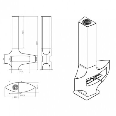 KAMI UGLY free standing biofireplace 2