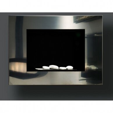 KAMI VESUVIUS MIRROR bioethanol fireplace wall-mounted-insert