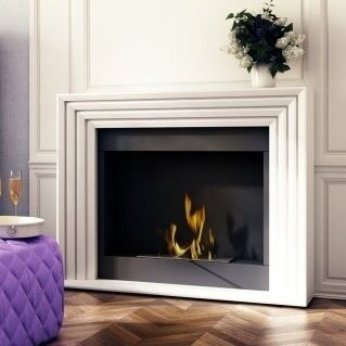 KRATKI PLANET WHITE free standing bioethanol fireplace