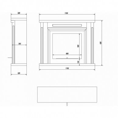 KRATKI APRIL WHITE free standing bioethanol fireplace 2