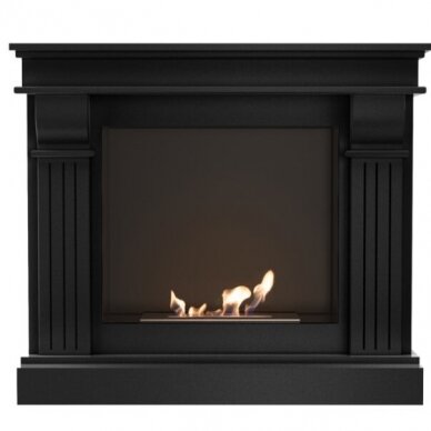 KRATKI AUGUST BLACK free standing bioethanol fireplace 1