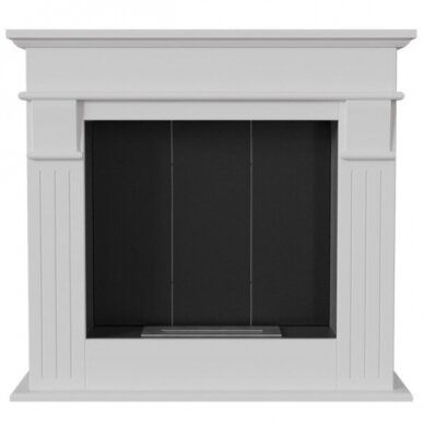 KRATKI AUGUST P WHITE free standing bioethanol fireplace 2