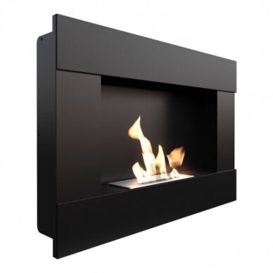 KRATKI BRAVO BLACK bioethanol fireplace wall-mounted-insert