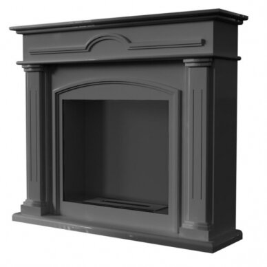 KRATKI DECEMBER BLACK free standing bioethanol fireplace 2