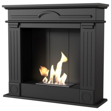 KRATKI DECEMBER P BLACK free standing bioethanol fireplace