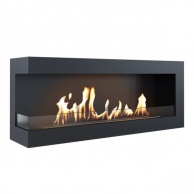 KRATKI DELTA 1200 L bioethanol built-in fireplace 1