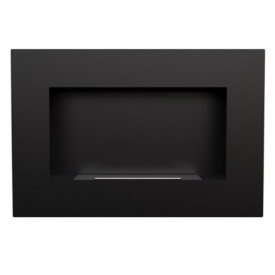 KRATKI DELTA BLACK bioethanol fireplace wall-mounted-insert 2