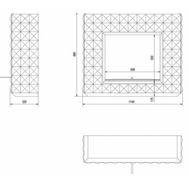 KRATKI EGZUL BLACK free standing bioethanol fireplace 5