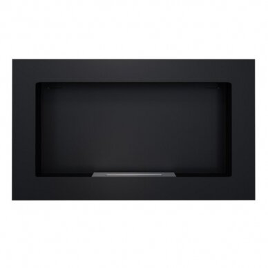 KRATKI GOLF BLACK bioethanol fireplace wall-mounted-insert 1