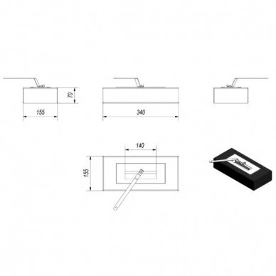 KRATKI INDIA MINI free standing biofireplace 2