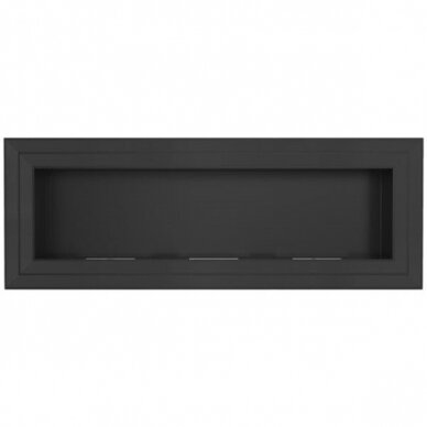 KRATKI JULIET 1800 BLACK bioethanol fireplace wall-mounted-insert 1