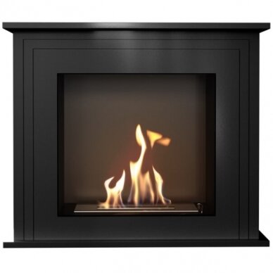 KRATKI JUNE BLACK free standing bioethanol fireplace 1