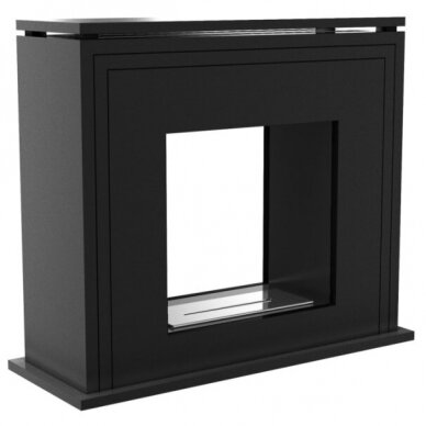 KRATKI JUNE TUNEL BLACK free standing bioethanol fireplace 3