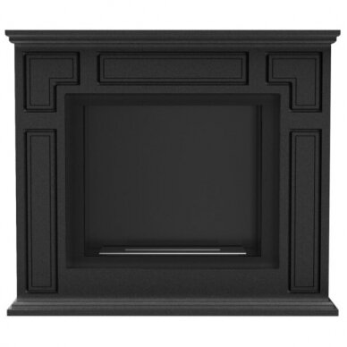 KRATKI MARCH BLACK free standing bioethanol fireplace 4