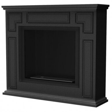 KRATKI MARCH BLACK free standing bioethanol fireplace 6