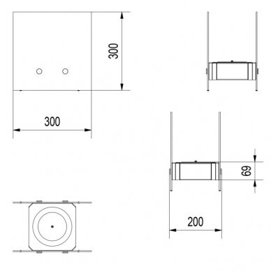 KRATKI NEST free standing biofireplace 7