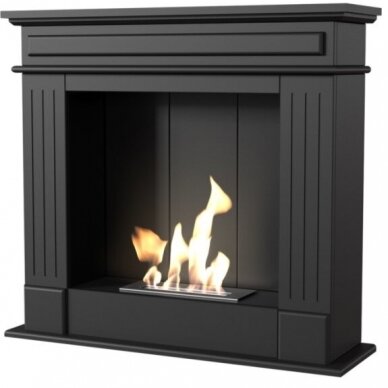 KRATKI NOVEMBER P BLACK free standing bioethanol fireplace (Kopija)