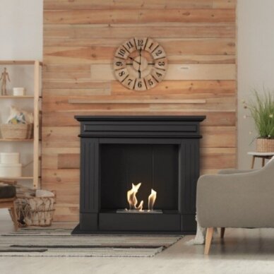 KRATKI NOVEMBER P BLACK free standing bioethanol fireplace (Kopija) 1