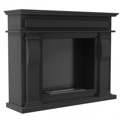 KRATKI OCTOBER BLACK free standing bioethanol fireplace 2