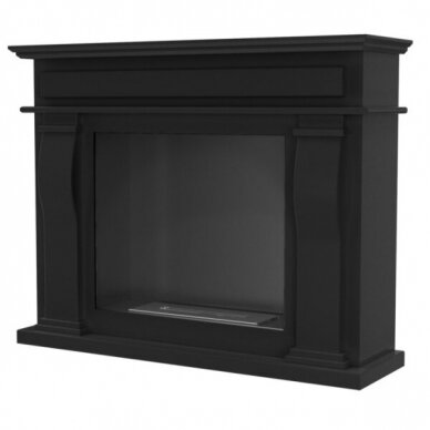 KRATKI OCTOBER BLACK free standing bioethanol fireplace 3