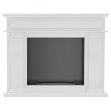 KRATKI OCTOBER WHITE free standing bioethanol fireplace 2