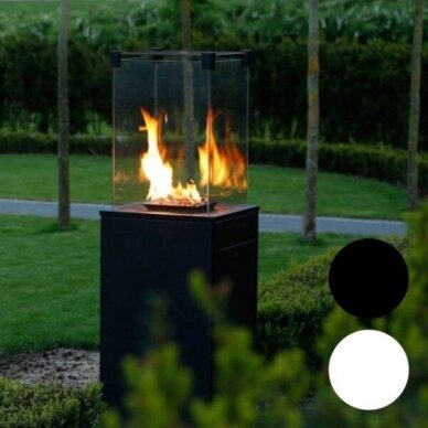 KRATKI PATIO MINI M STEEL outdoor gas fireplace 4