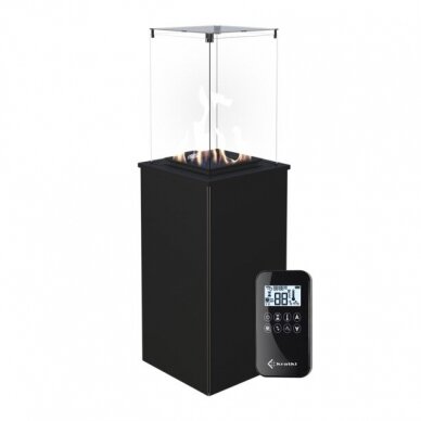 KRATKI PATIO MINI BLACK outdoor gas fireplace