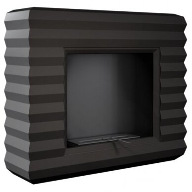 KRATKI PINUS BLACK free standing bioethanol fireplace 3