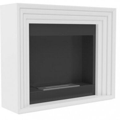 KRATKI PLANET WHITE free standing bioethanol fireplace 2