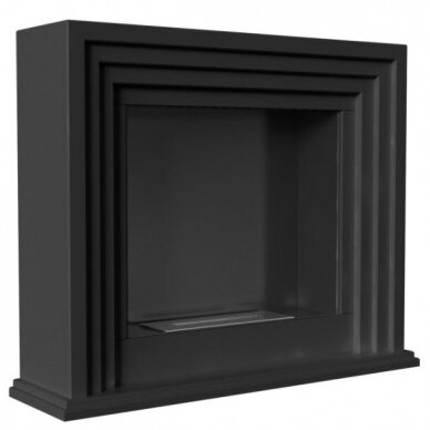 KRATKI QUAERERE BLACK free standing bioethanol fireplace 1