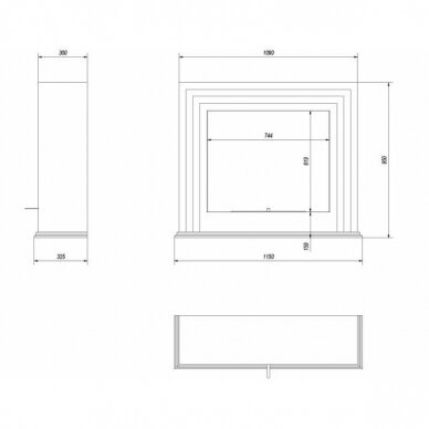 KRATKI QUAERERE WHITE free standing bioethanol fireplace 4