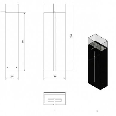 KRATKI ROMEO WHITE free standing biofireplace 2