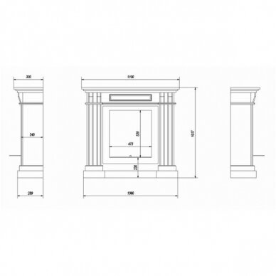 KRATKI SCORPIO WHITE free standing bioethanol fireplace 2